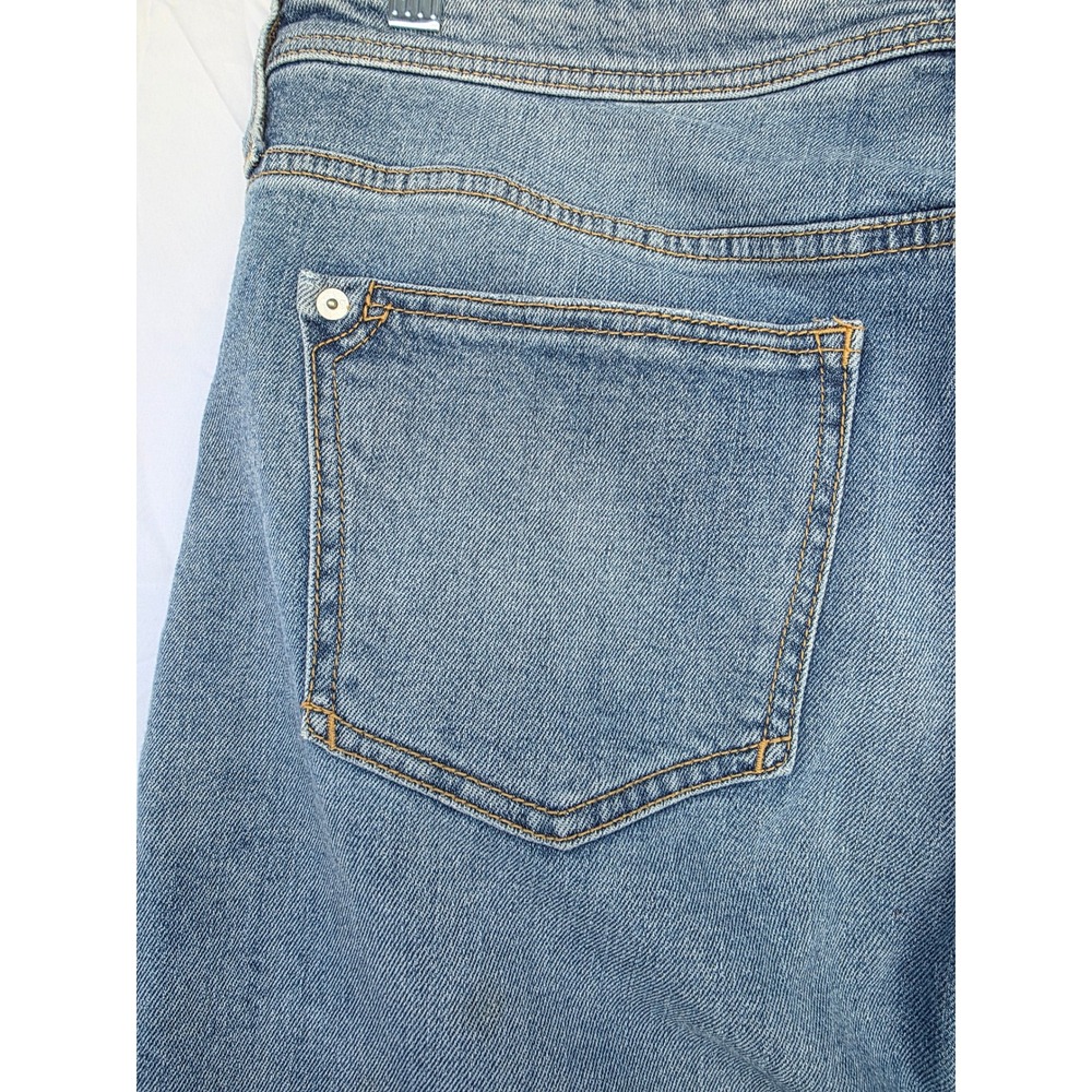 Pilcro and the Letterpress Slim Boyfriend Jeans Side Stripe Distressed 30 Stripe - Picture 11 of 14
